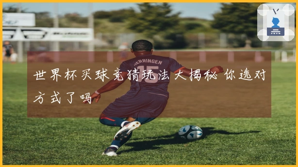 世界杯买球竞猜玩法大揭秘 你选对方式了吗